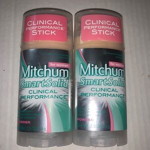Mitchum SmartSolid Clinical Performance Stick for Women - Green and Pink (2)